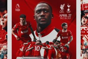 皇冠体育-今夜见证红军加冕23:30利物浦主场战热刺 不败即锁定英超冠军