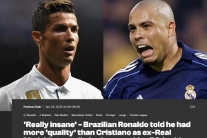 皇冠信用网-C罗or大罗？巴普蒂斯塔：C罗职业寿命没的说，伤前的大罗太疯狂