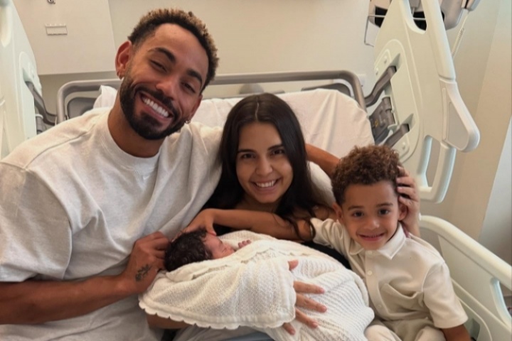 贤妻良母，太阳报介绍库尼亚妻子：年长6岁，两人相识7年育有2子