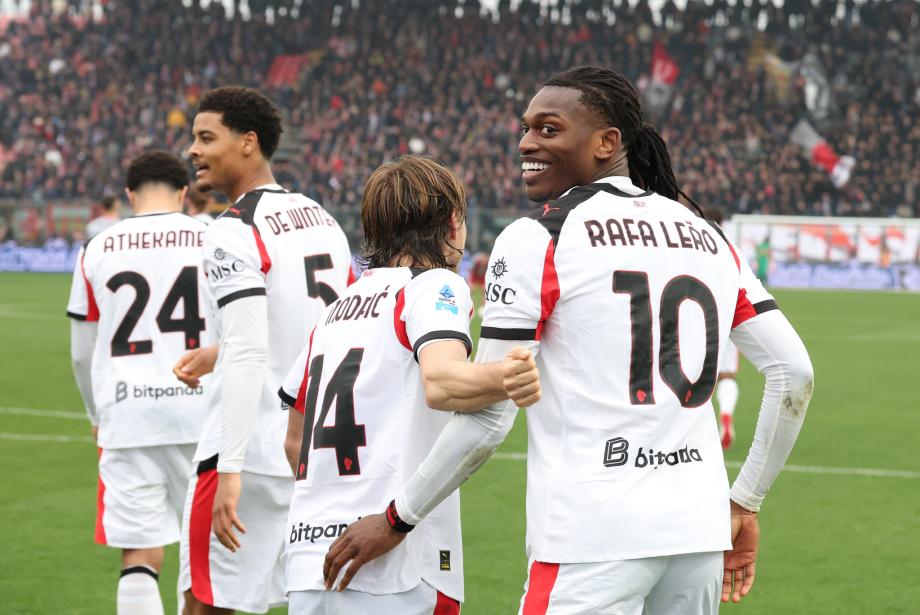 皇冠体育-意甲-莱奥破门 AC米兰2-0克雷莫纳取得近3轮首胜